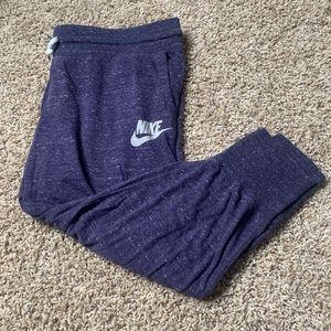 Dark Purple Nike Joggers